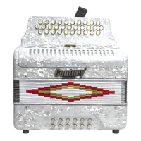 Thumbnail for Acordeon Century C3012faw Fa Blanco 31 Botones 12  Bajos