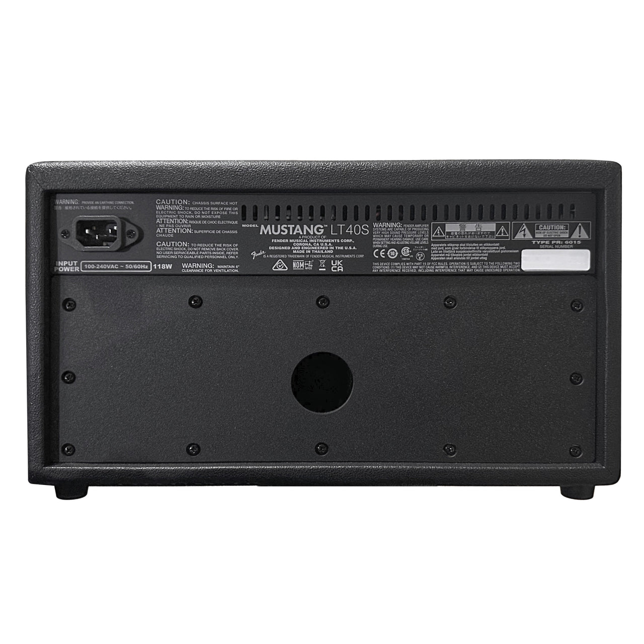 AMPLIFICADOR FENDER P/GUITARRA MUSTANG LT40S 120V MX, 2311414000