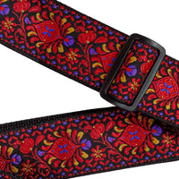 Thumbnail for Thaly Ernie Ball 5369 Para Guitarra Jacquard Crimson Royal Bloom