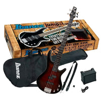 Thumbnail for Paquete Bajo Electrico Ibanez Ijsr190n-wns Sdgr Jumpstar Marron