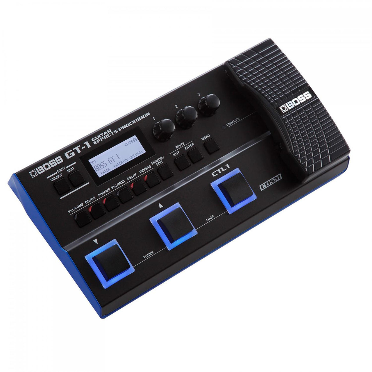PEDALERA PROCESADOR DE EFECTOS BOSS P/GUITARRA, GT-1