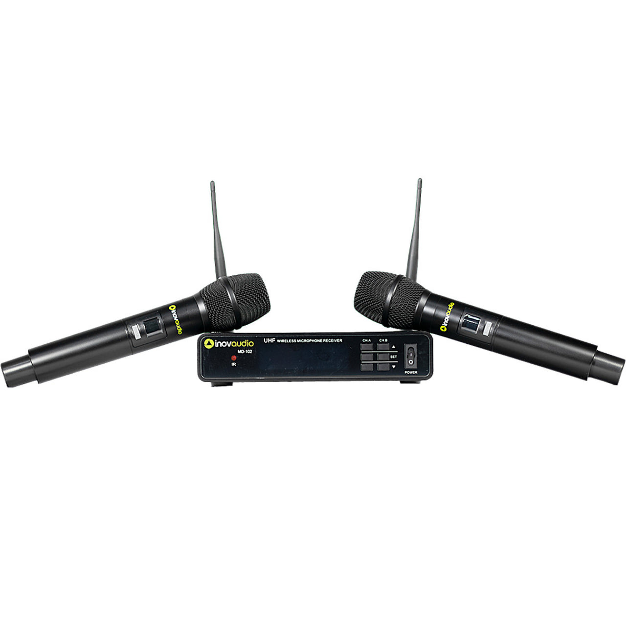 Sistema Inalambrico Inovaudio Md-102 Frecuencia 40Hz a 18KHz