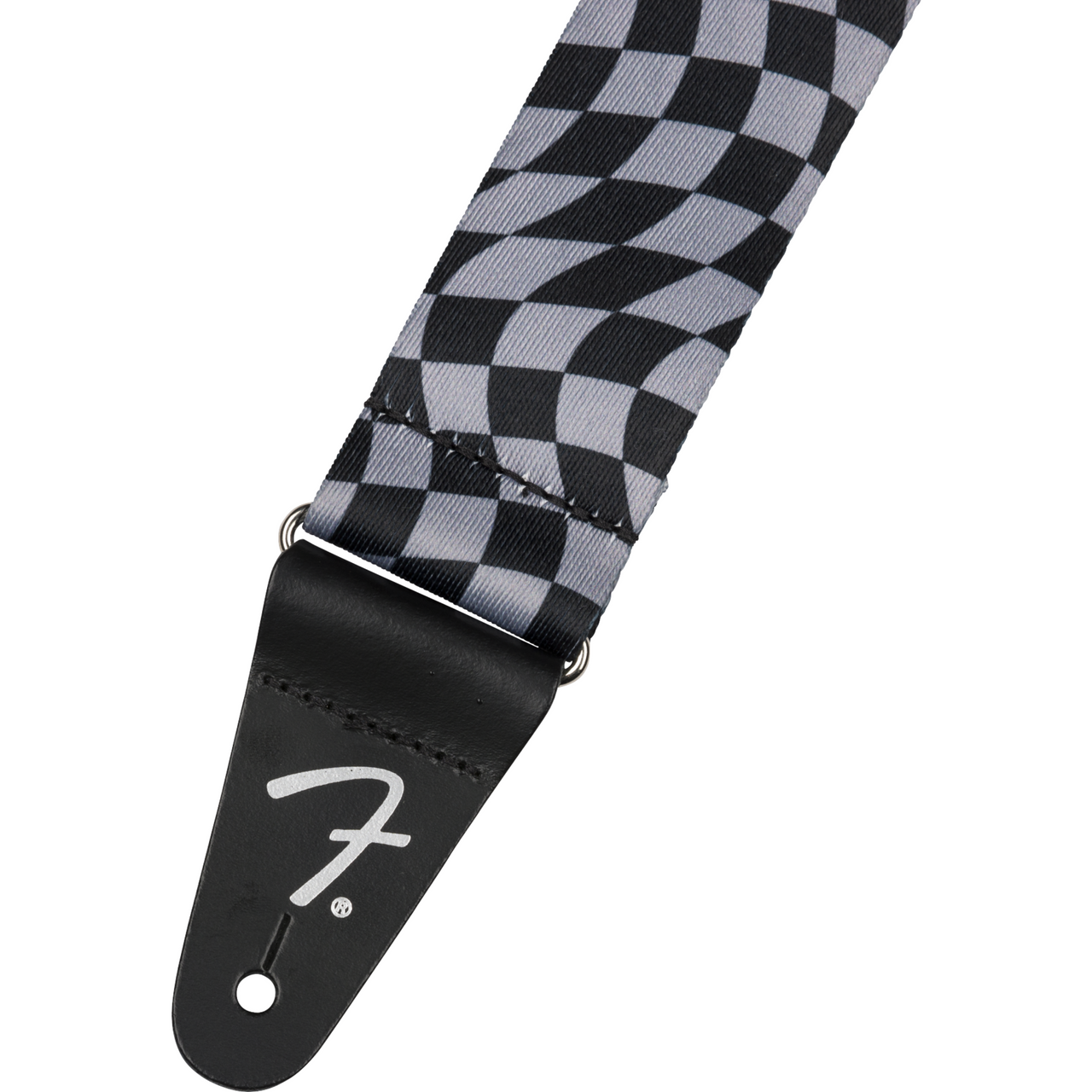 Thaly Fender Wavy Checkerboard Strap Para Guitarra Gray 0990637248
