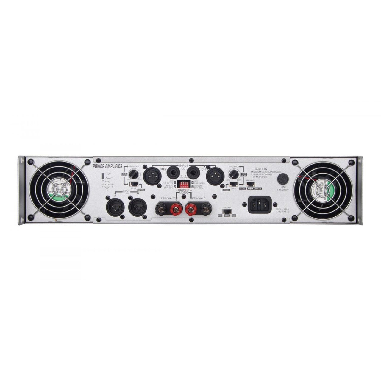 AMPLIFICADOR BACK STAGE DE POTENCIA 2000W, HCF-PRO-20
