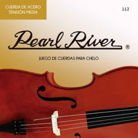 Thumbnail for Encordadura Pearl River 112-4/4 kapok Para Violoncello