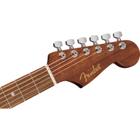 Thumbnail for Guitarra Acustica Fender Ca Std Redondo Mini Wb Ib Blk, 0974101106
