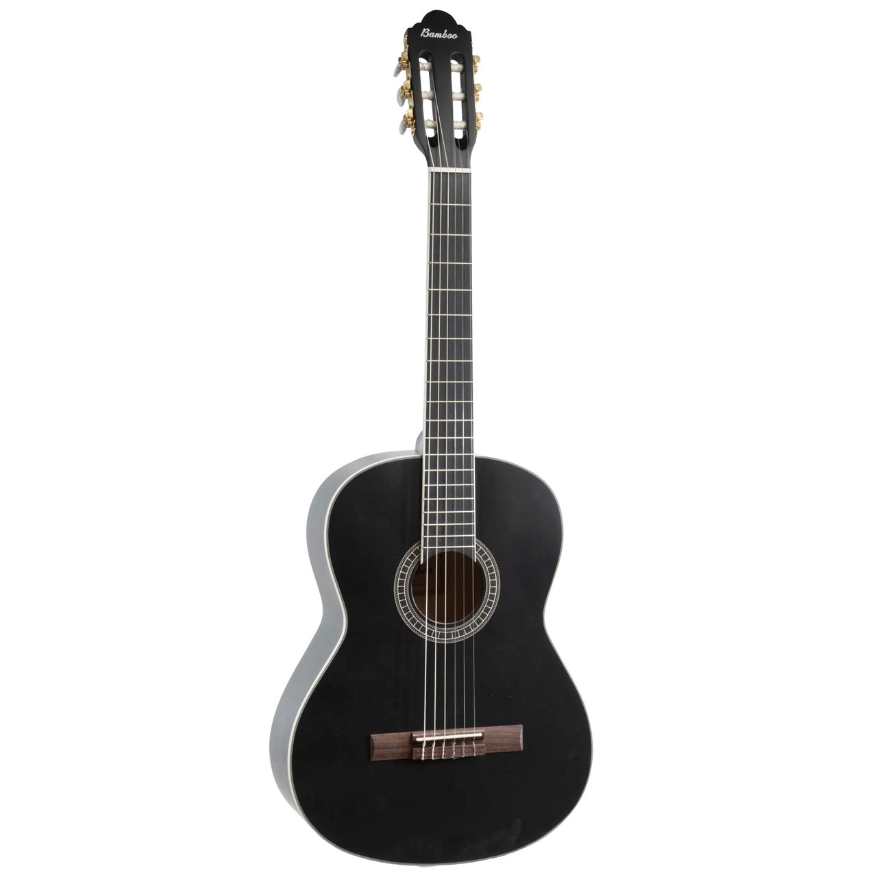 Guitarra Acustica Bamboo Gc-39-spruce-bk Spruce 39 Pulgadas Con Funda Negra