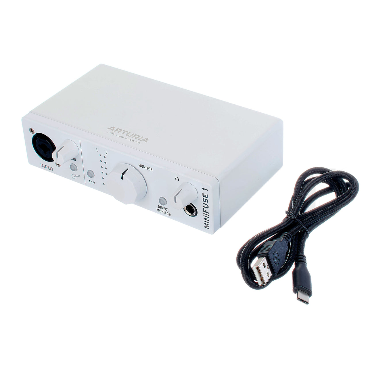 Interfaz Arturia Minifuse1 White, Minifuse1w