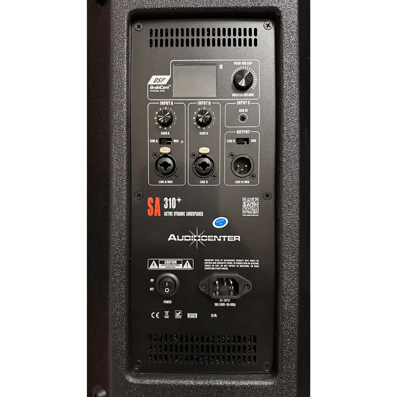 Bafle Audiocenter 10 Bobina 3 Clase D 2000w Pico 130 Dbspl, Sa310+
