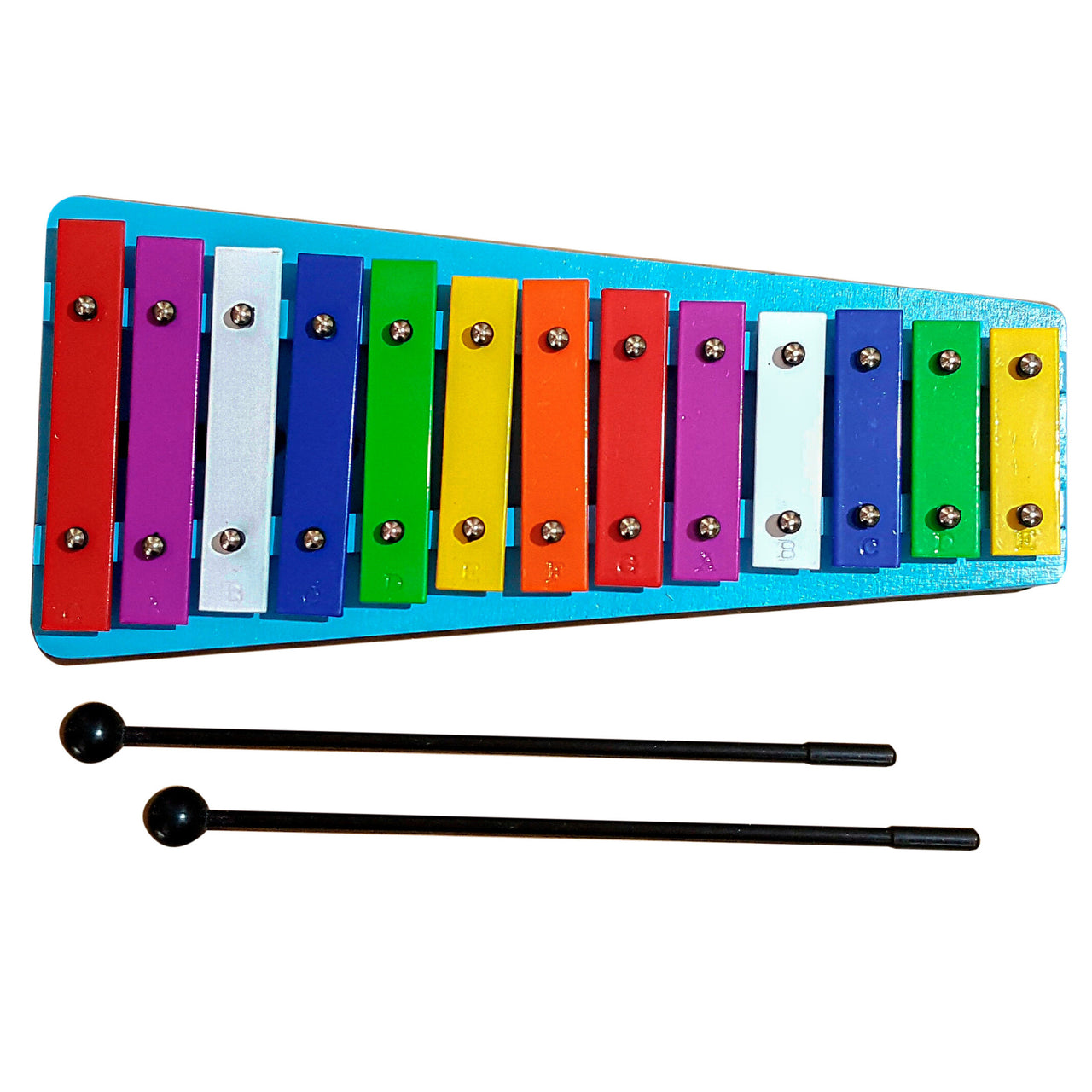 Metalofono Thunder Mx4 Infantil 13 Teclas Master