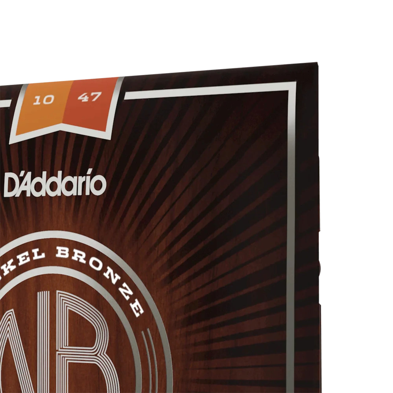 ENCORDADURA D'ADDARIO P/GUITARRA NICKEL/BRONZE 10-47, NB1047
