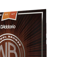 Thumbnail for ENCORDADURA D'ADDARIO P/GUITARRA NICKEL/BRONZE 10-47, NB1047