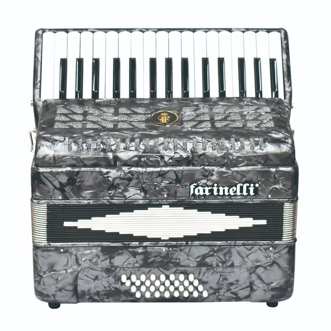 ACORDEON FARINELLI 32 TECLAS 32 BAJOS GRIS, 1306-1G