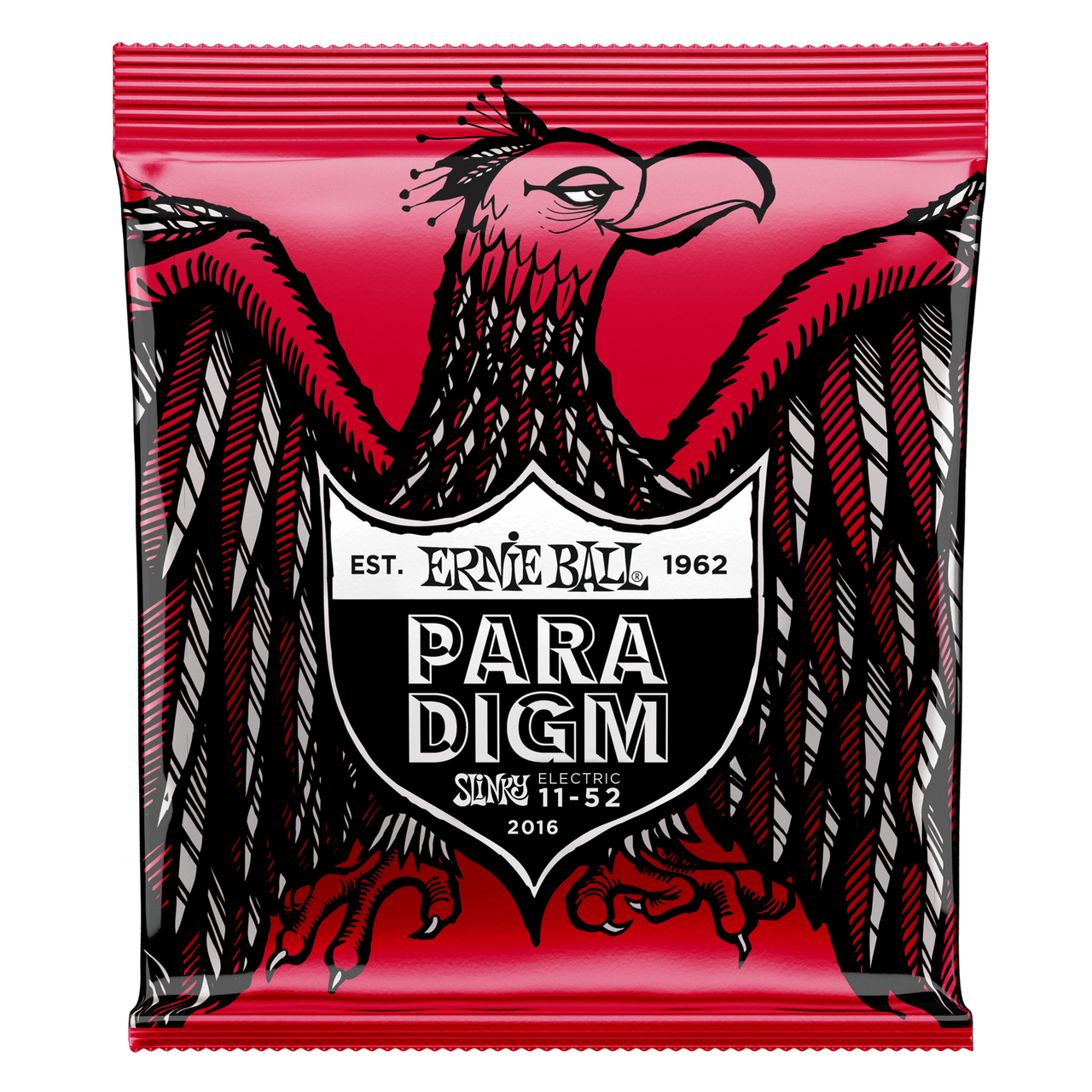 Encordadura Ernie Ball Paradigm 2016 Para Guitarra Electrica Burly Slinky 011-052