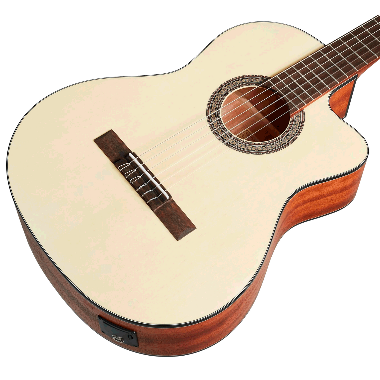 Guitarra Electroacustica Cort ac120ce Op Natural Mate