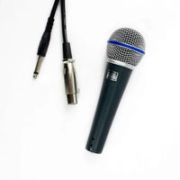 Thumbnail for Microfono Romms Mc-58a Vocal Dinamico Unidireccional Con Cable