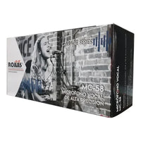 Thumbnail for Microfono Romms Mc-58a Vocal Dinamico Unidireccional Con Cable