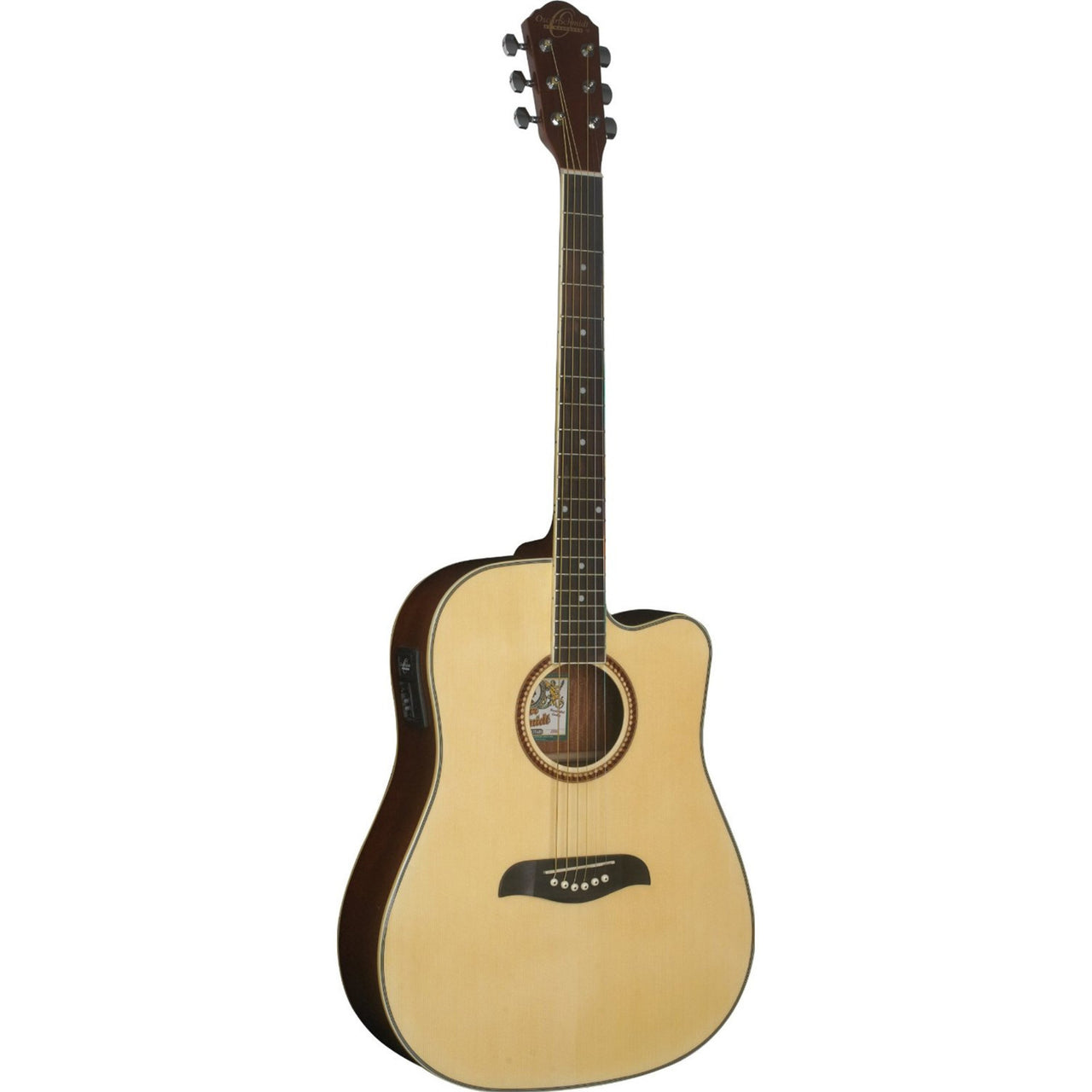Guitarra Oscar Schmidt Og2ce Electroacustica Natural