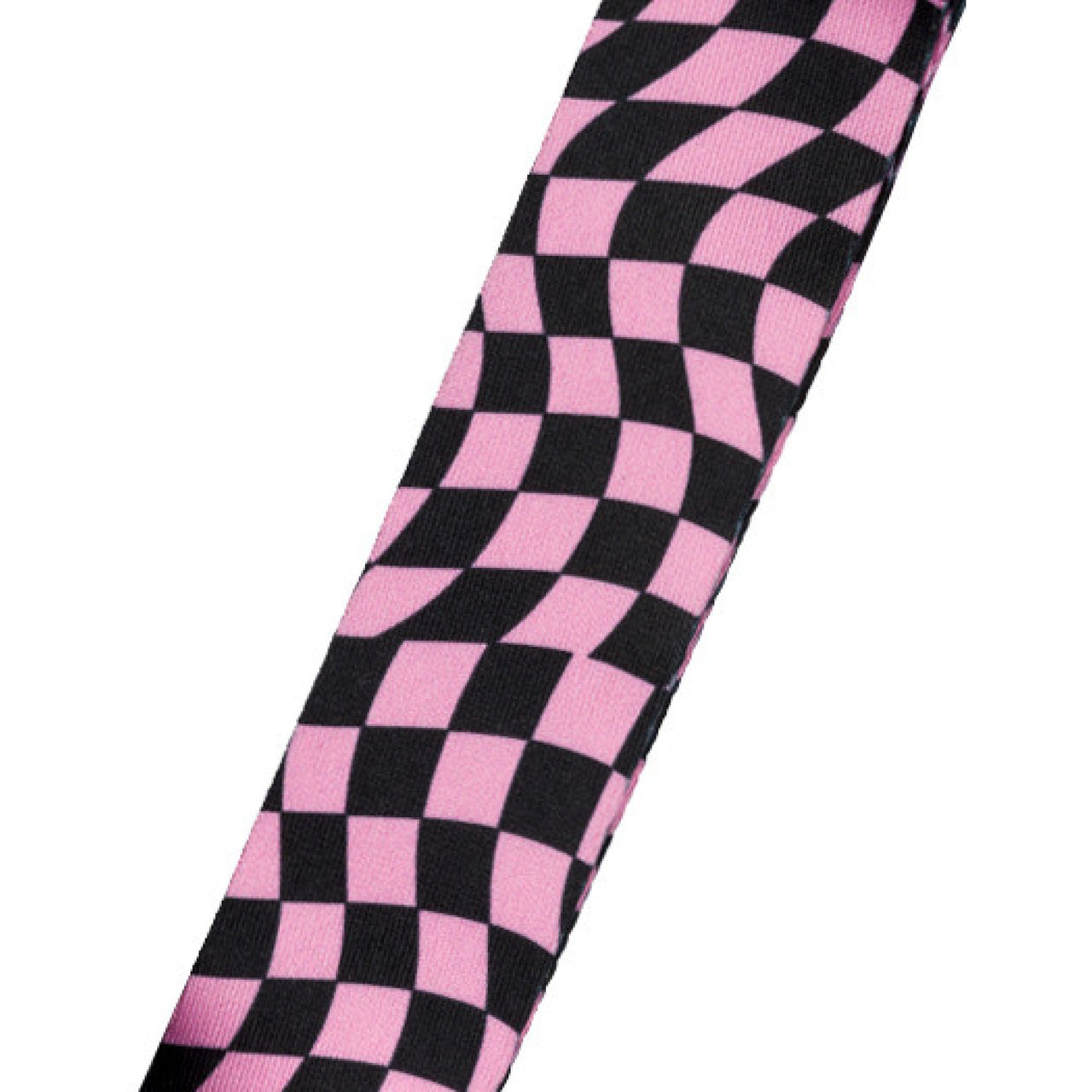 Thaly Fender Wavy Checkerboard Polyester Strap Pink Para Guitarra 0990637270
