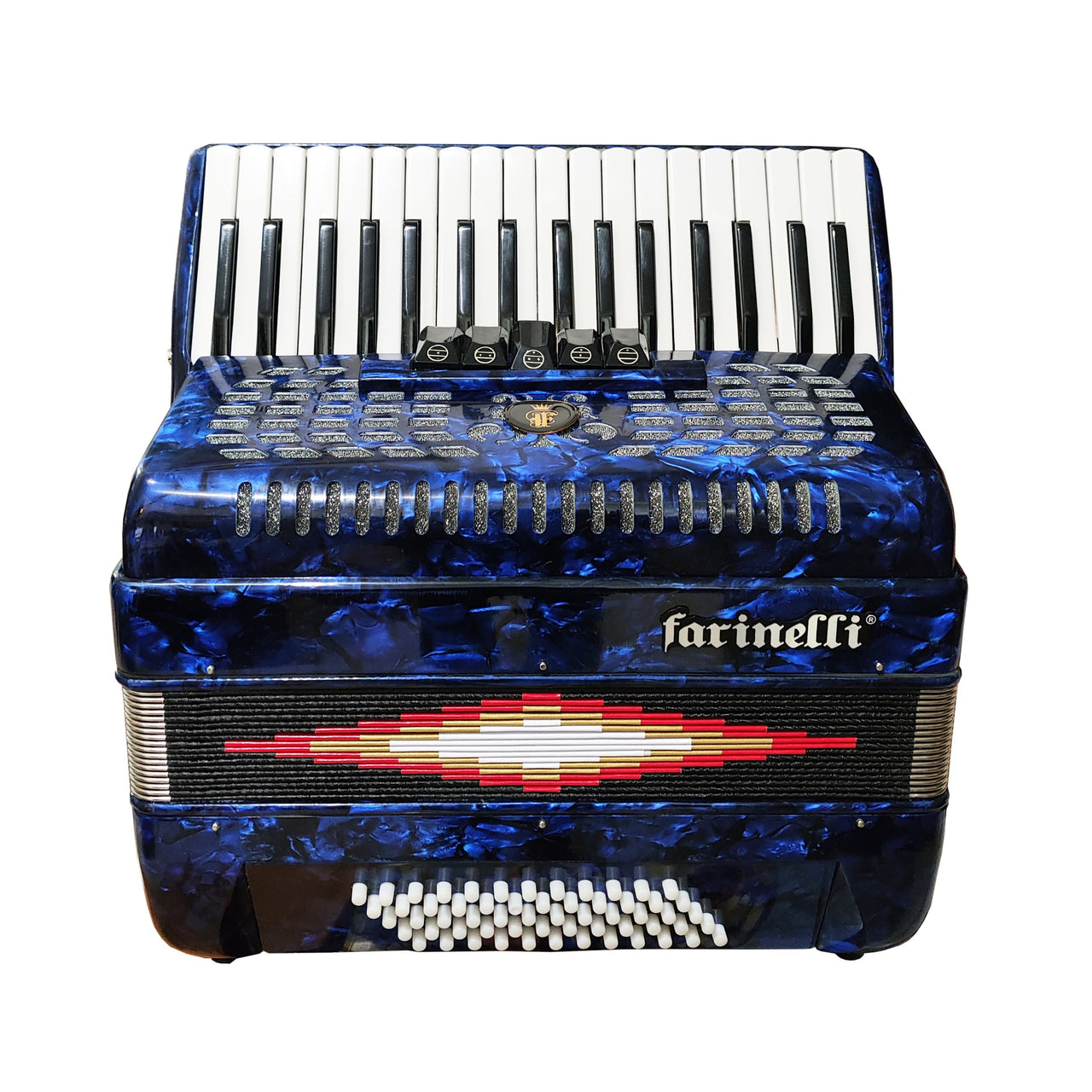 Acordeon Farinelli  Teclas Azul 3064 5 Registros, 1308a