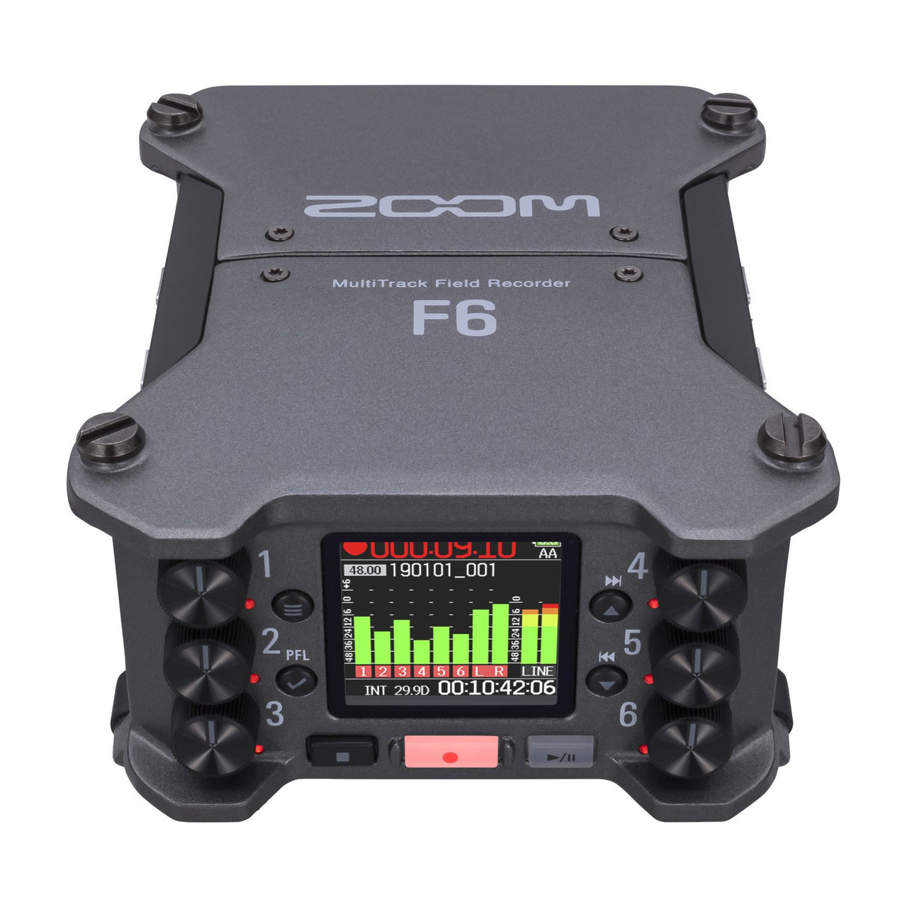 Grabadora Zoom Zf6 Interfaz Sd Multipista