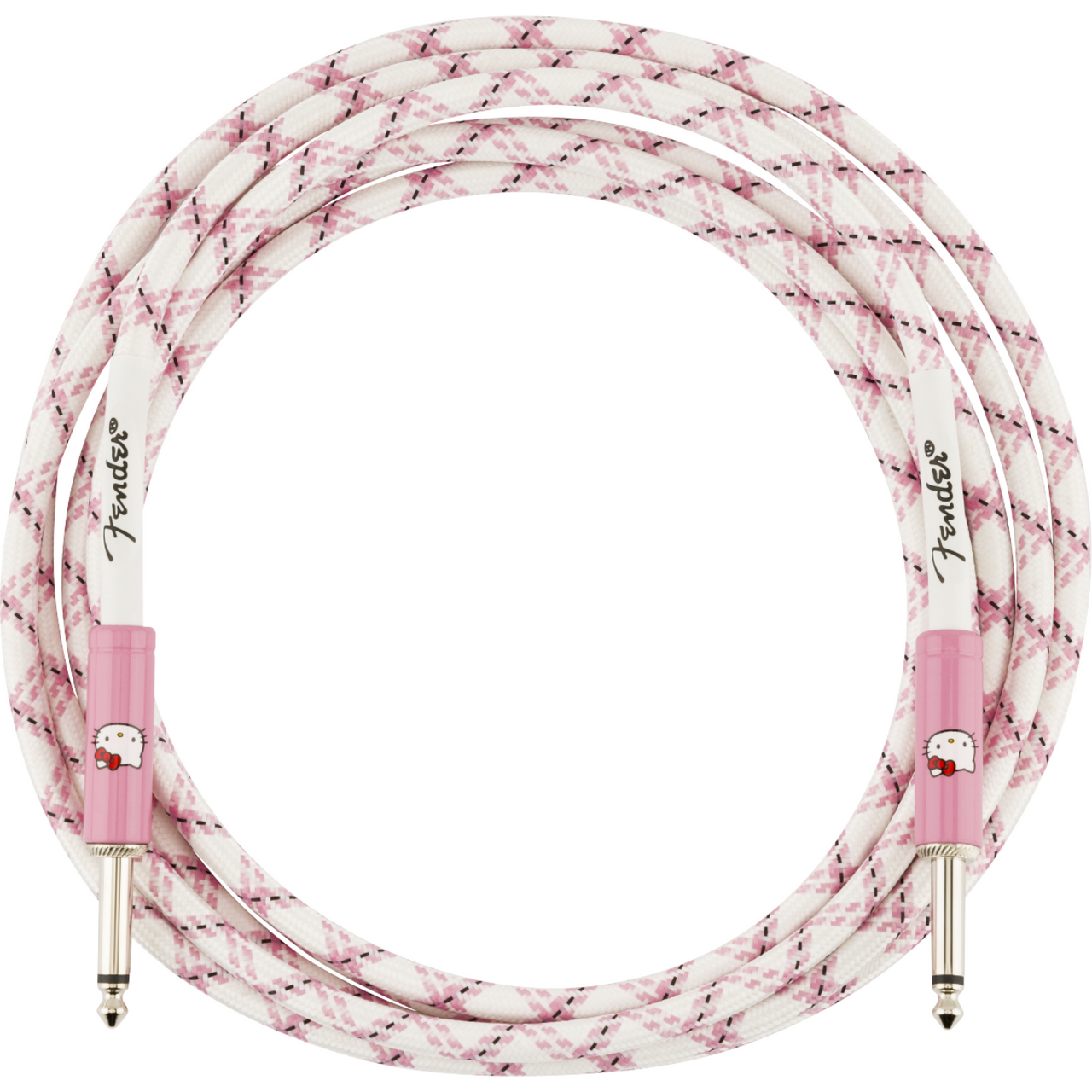 Cable Fender Hello Kitty Para Instrumentos Blanco 3 Metros 0990818123
