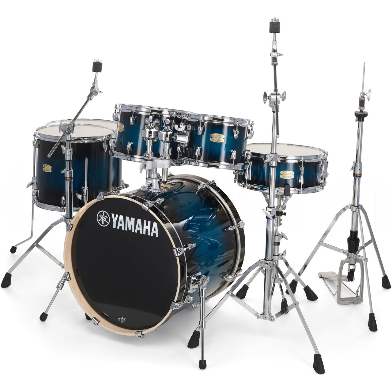 Bateria Yamaha Scb2fs6dbs Stage Custom  6 Piezas Deep Blue Sunburst