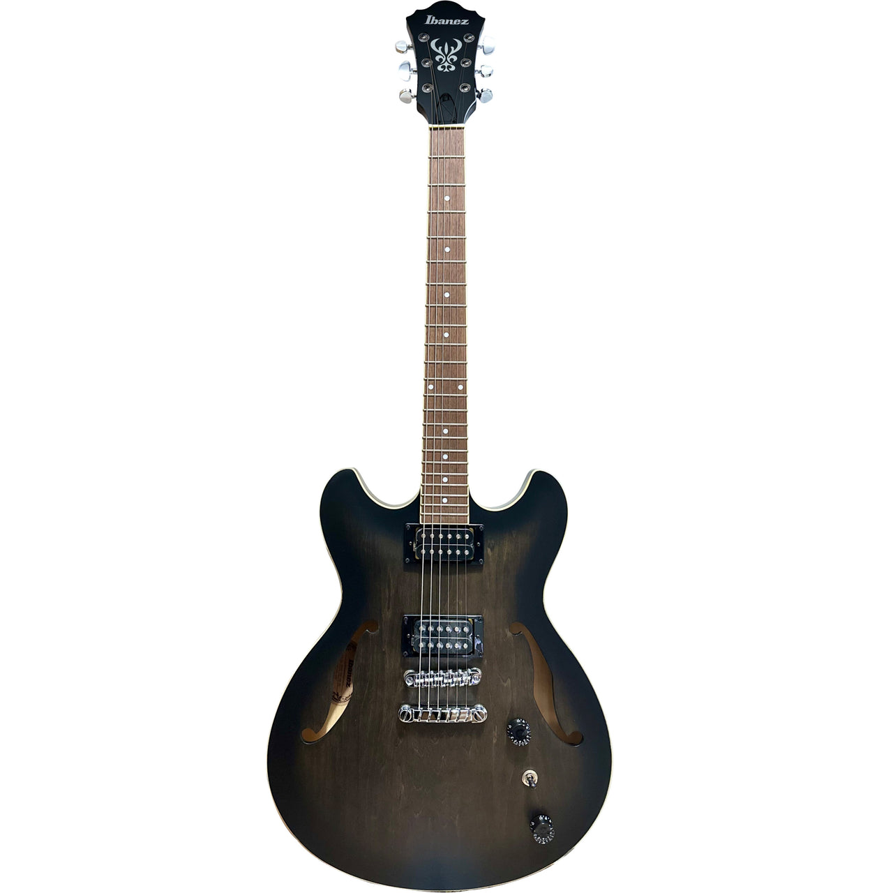 GUITARRA ELECTRICA IBANEZ  "ARTCORE" NEGRO TRANSP. MATE,  AS53-TKF