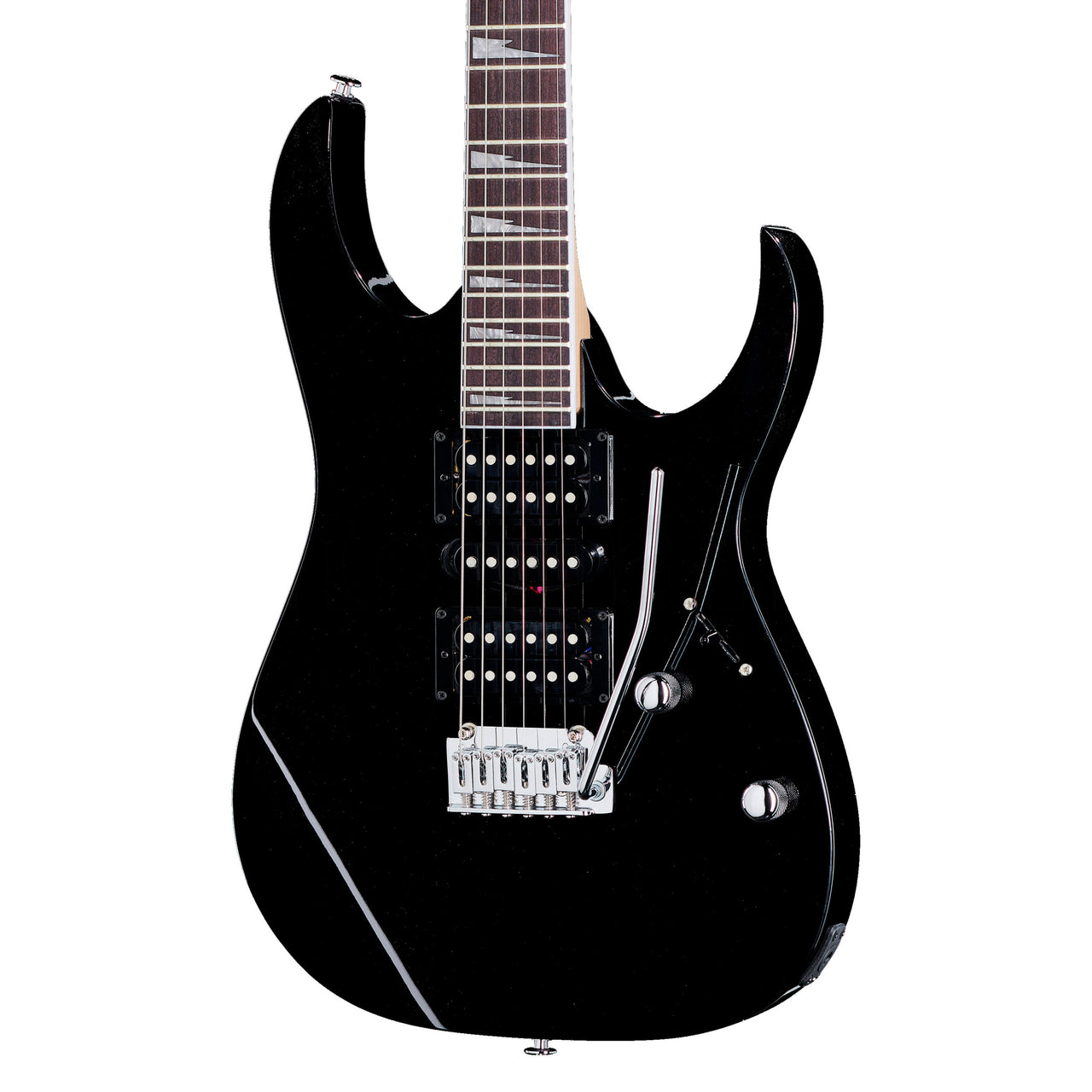 GUITARRA ELECTRICA IBANEZ "RG" NEGRA, GRG170DX-BKN