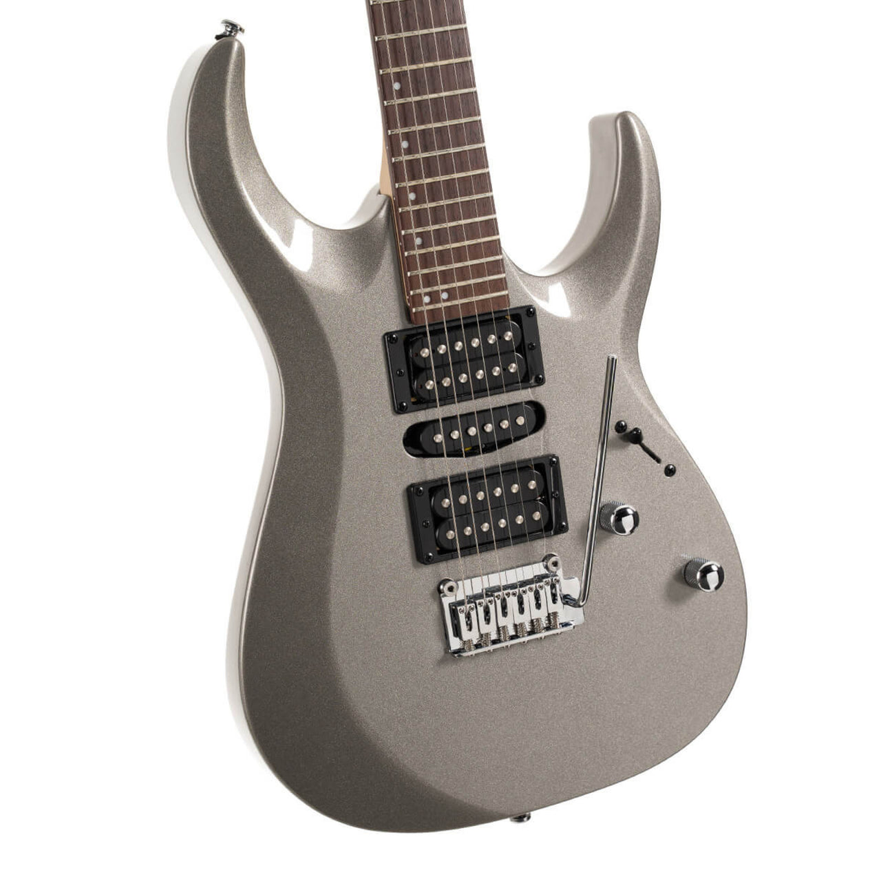Guitarra Electrica Cort X200 Sv Serie X Plata Brillante