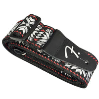 Thumbnail for Thaly Fender Para Guitarra Pasadena Woven Strap Red Snowflake 0990638026