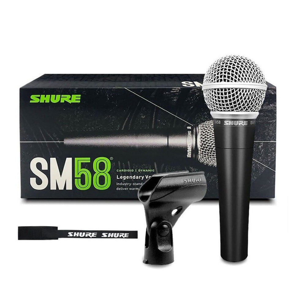 Micrófono Shure SM58-LC Dinámico Vocal Baja – Musicales Doris