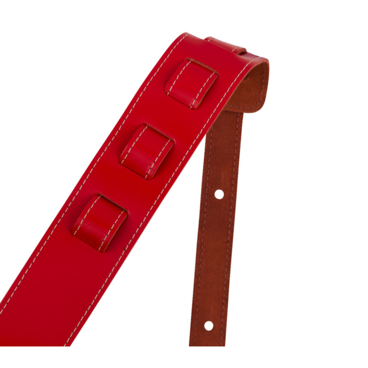 Thaly Fender Para Guitarra Essentials Leather Strap Red 0990642109