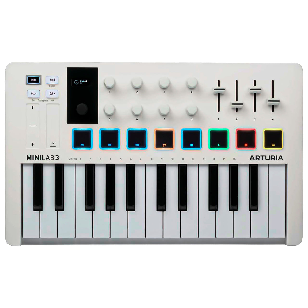 Controlador Arturia Minilab 3 25 Teclas Midi