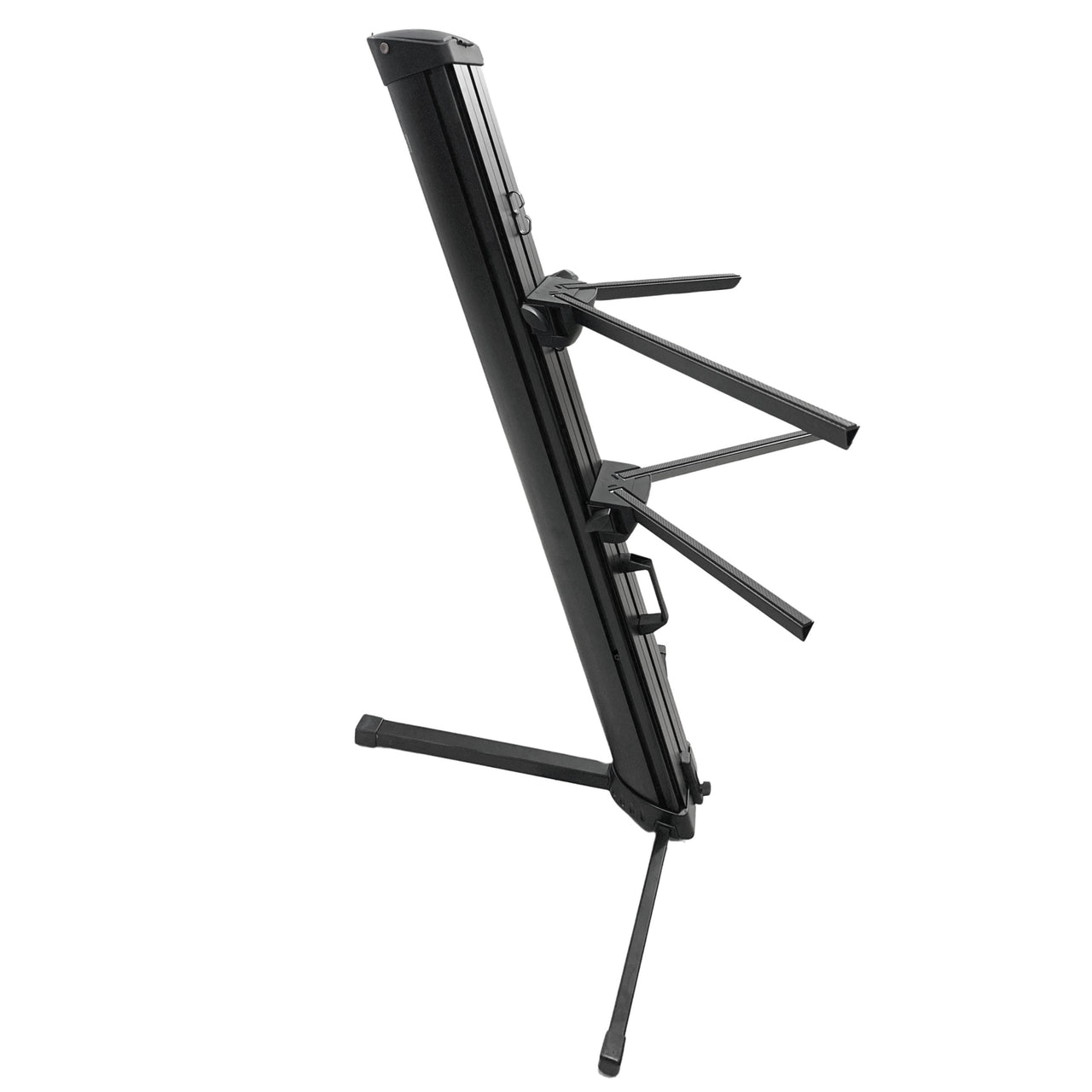 STAND/ATRIL ROMMS P/2 TECLADOS BRAZOS AJUSTABLES NEGRO, MS-120BK