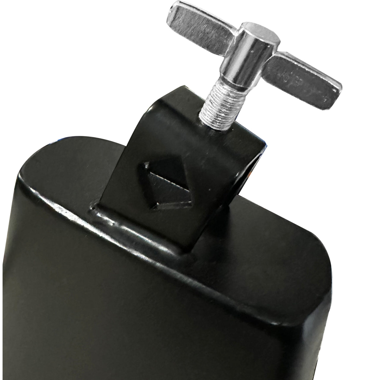 Cencerro Alde Audio Cowbell6 De Metal Color Negro 6 Pulgadas