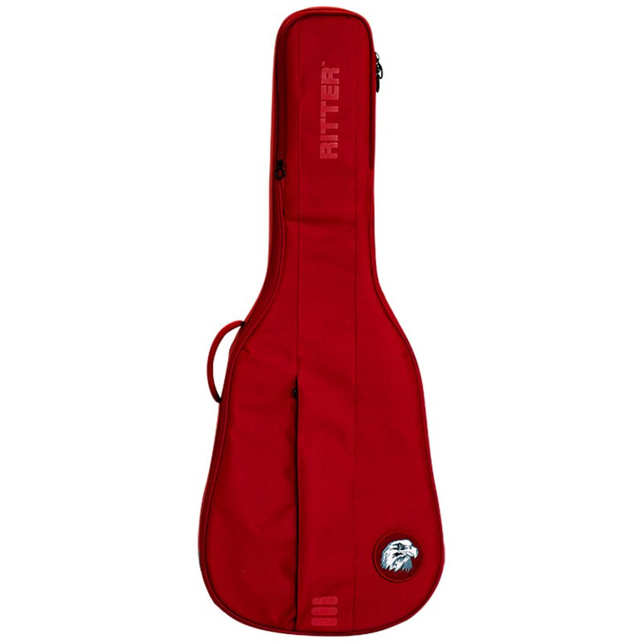 Funda Ritter Rgc3-d/srd Para Guitarra Texana Serie Carouge Spicy Red