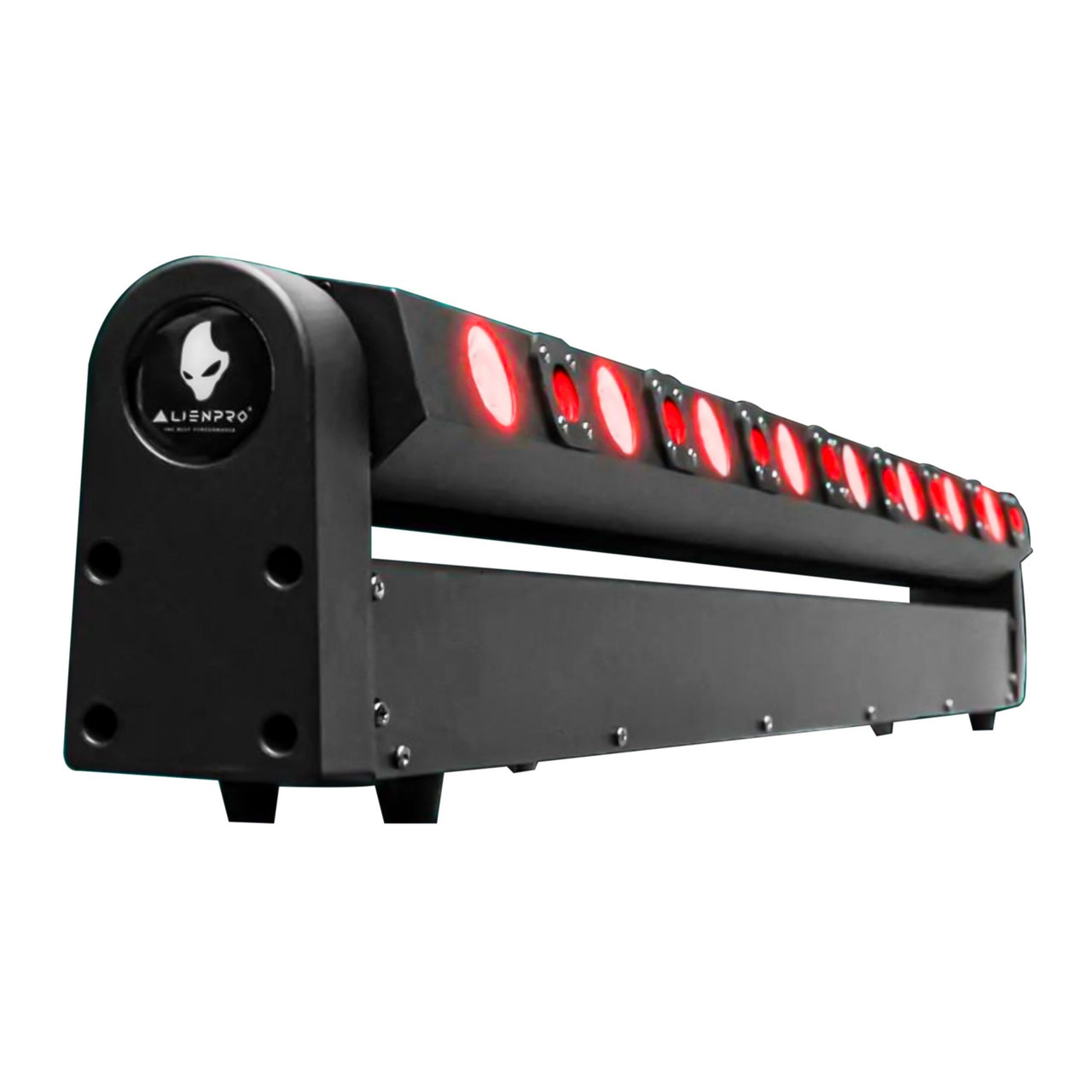 Barra Led Alien 8x3w+ 8 Salidas Laser Rojo 500 W,  55-166