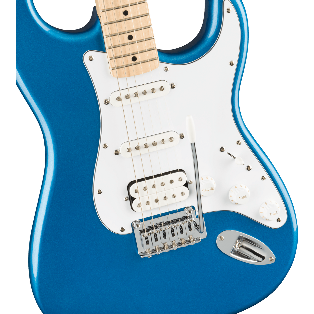 Paquete Guitarra Elect. Fender Pk Af Strat Hss Mn Lpb 120v, 0372820002