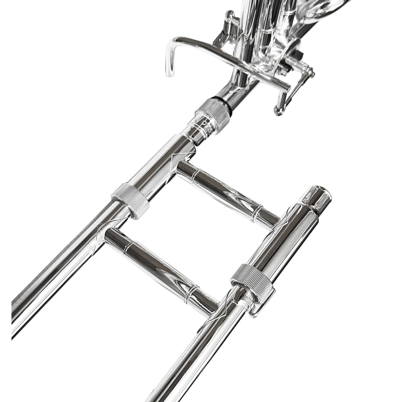 Trombon De Vara Martinz Mwtbv20s Con Transpositor Sib/fa Plata Entrada Grande