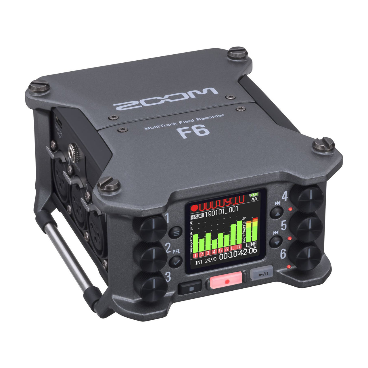 Grabadora Zoom Zf6 Interfaz Sd Multipista