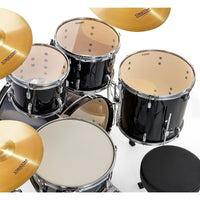 Thumbnail for Bateria Tama Stage Star St52h6c-bns 5 Piezas Negro Con Herrajes