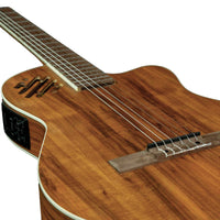 Thumbnail for Guitarra Clasica Bamboo Gc-39-koaslim-q Koa Slim Con Funda 39 Pulgadas