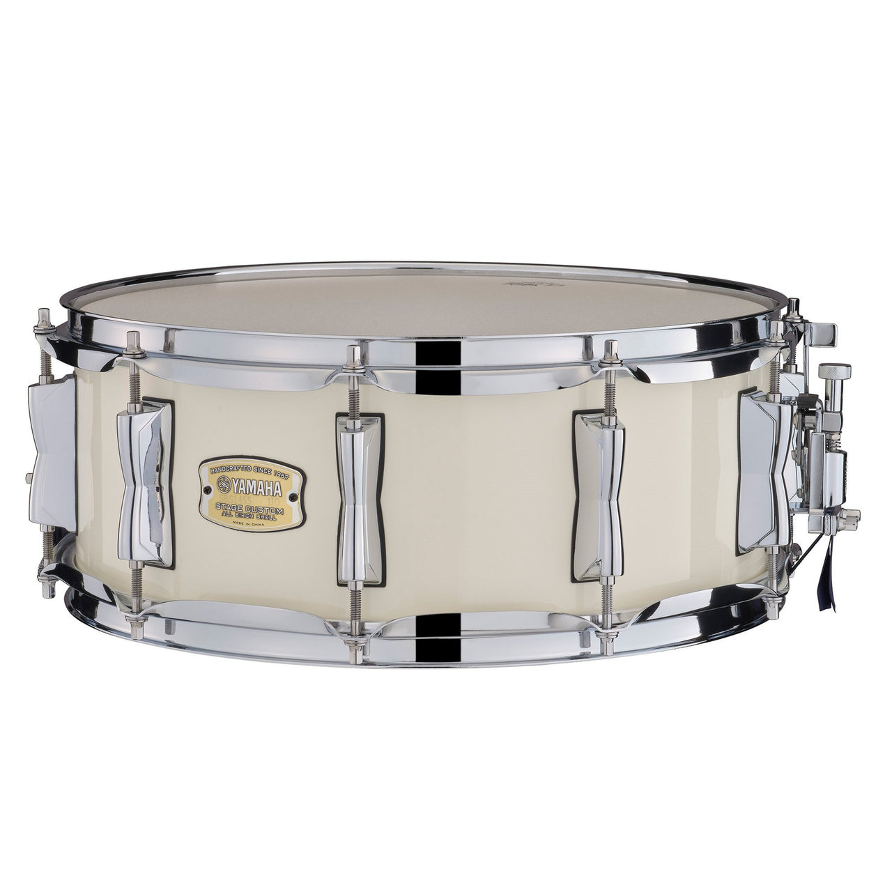 Tarola Yamaha Stage Custom Birh 14" X 5.5 Classic White, Sbs1455cw