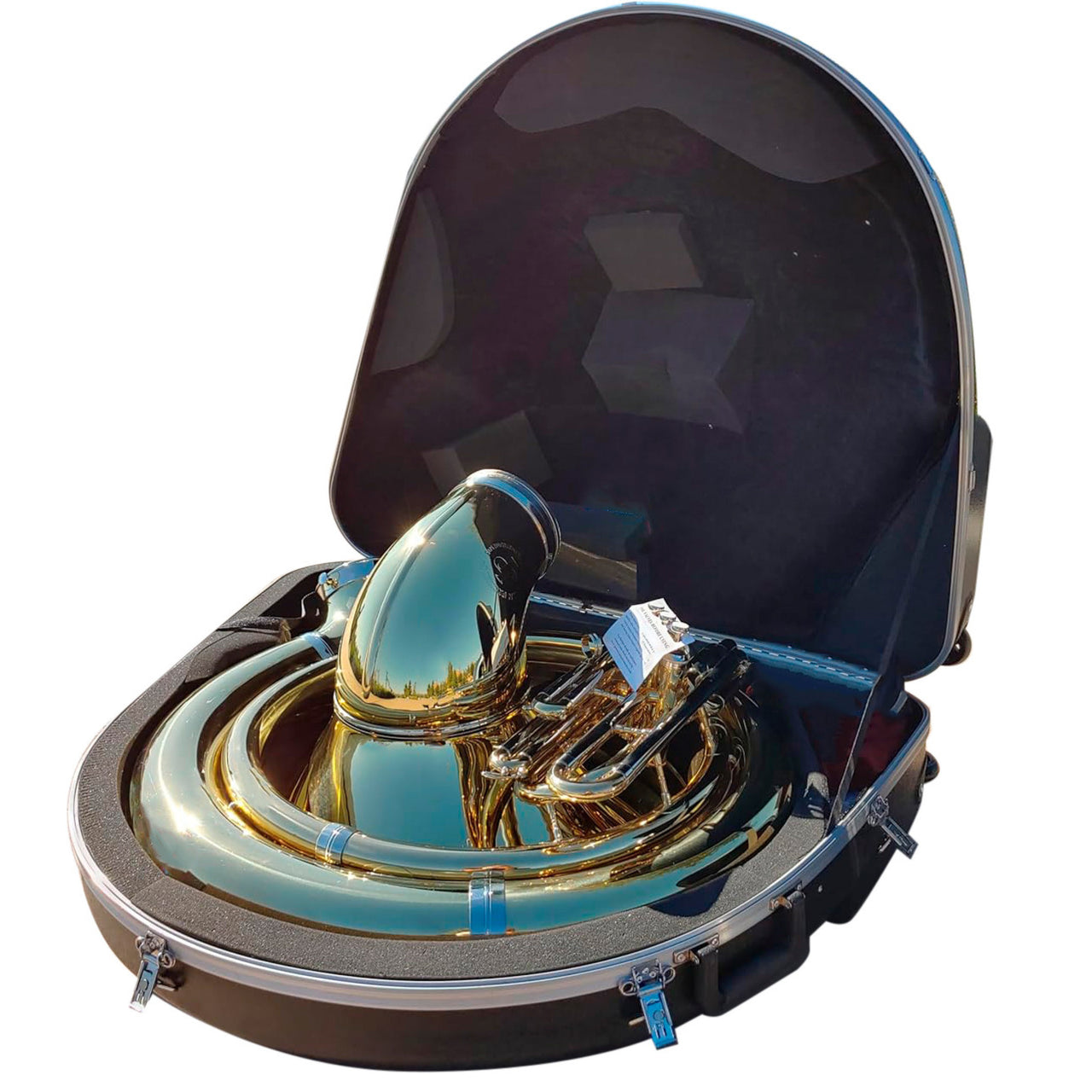 Tuba Sousaphone Laqueada Jonh Paker Con Estuche