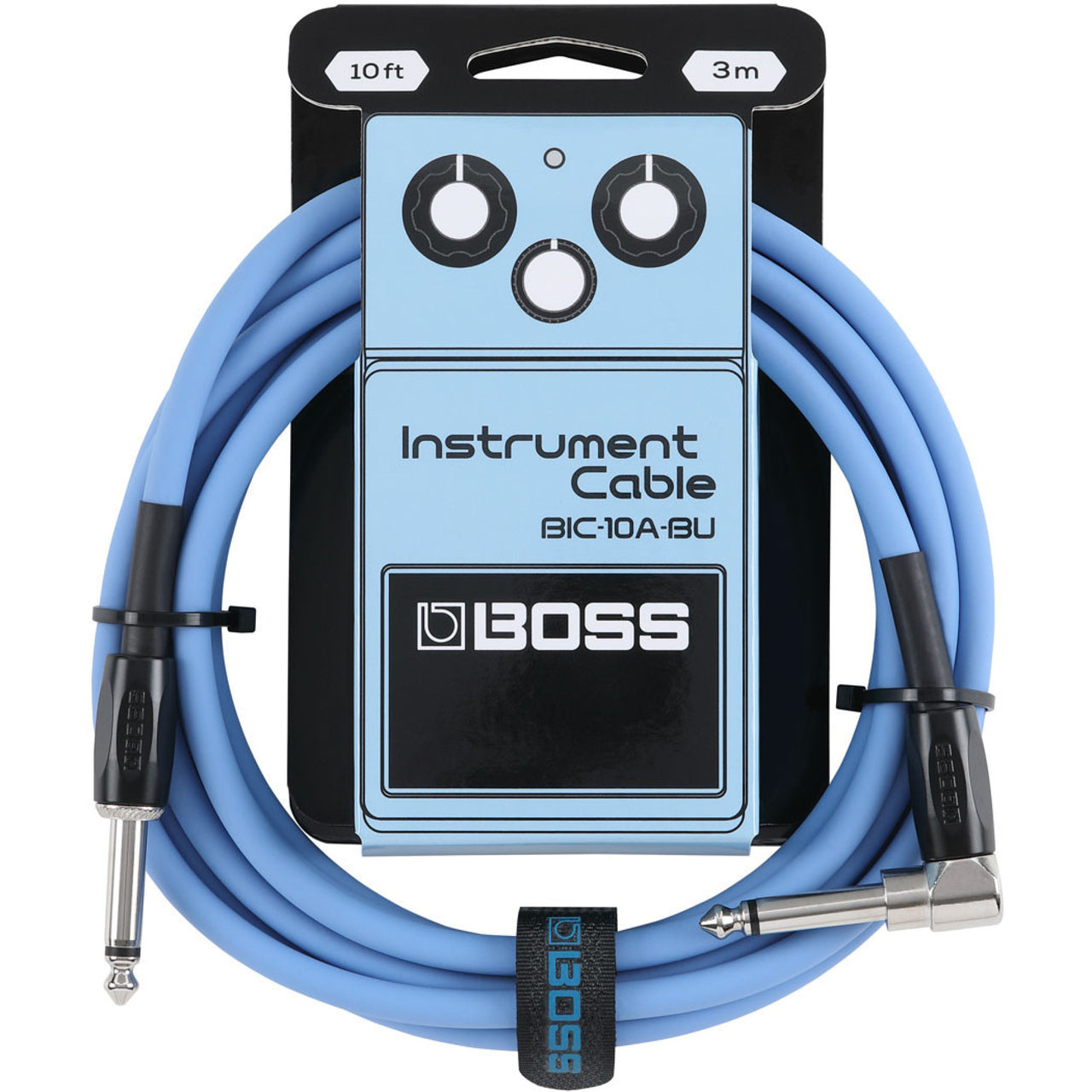 Cable Boss Bic-10a-bu Para Instrumento Plug A Plug  L 3m Azul