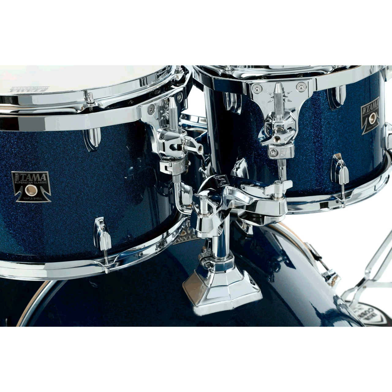 Bateria Tama Ck52krs-isp Superstar Classic Maple 5 Piezas Azul Brillante Con Atril