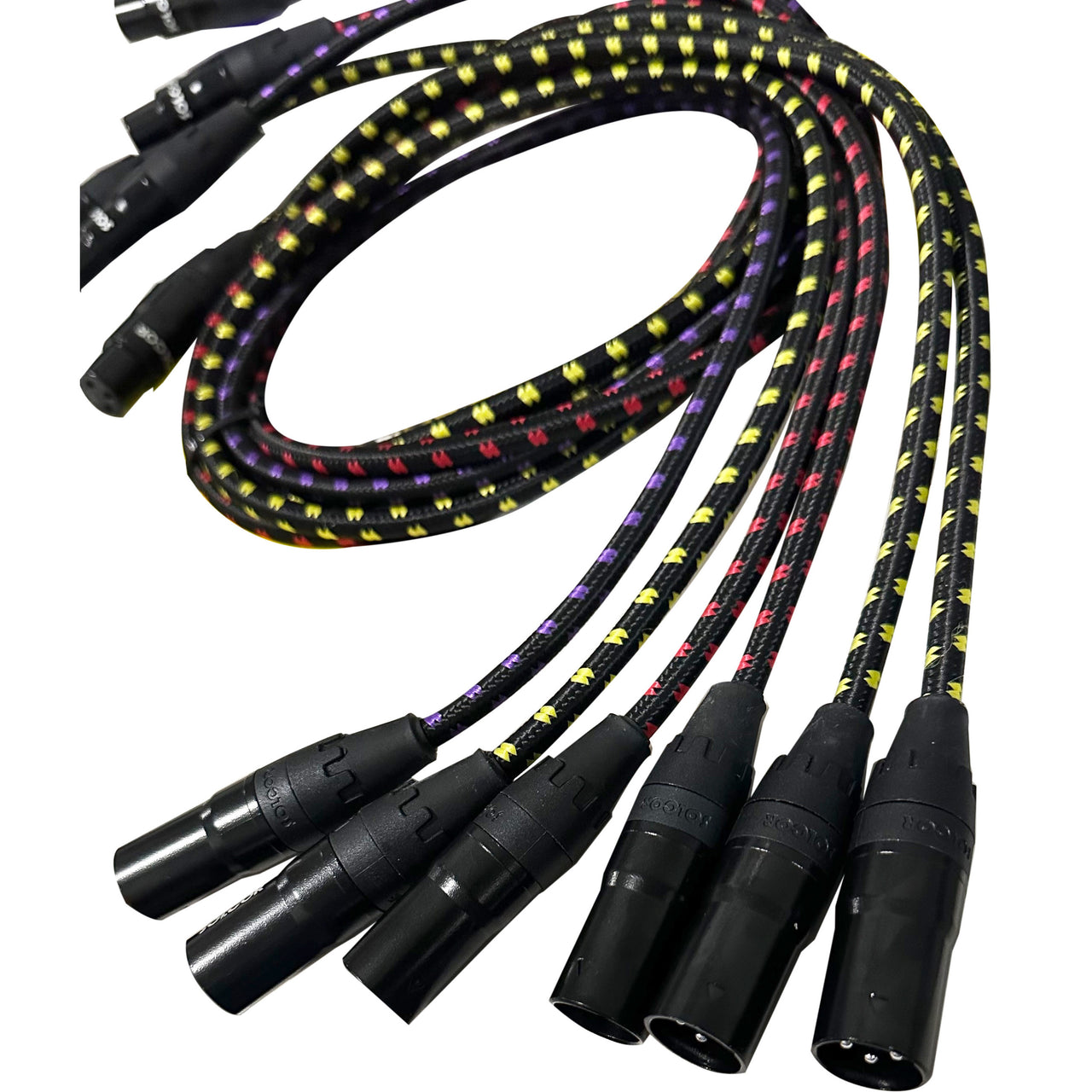 Cable Clasica 5226t Para Microfono Canon A Canon Tejido 1 Metro