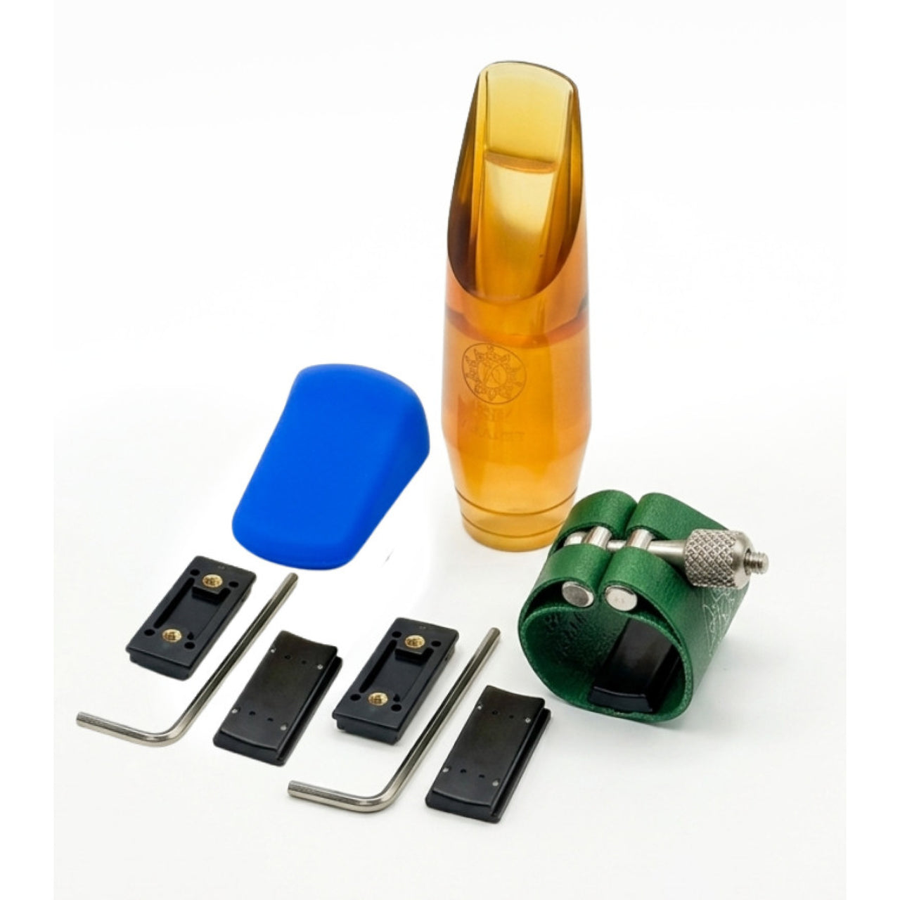 Boquilla Kuno Sax Alto Kma-737 Con Abrazadera