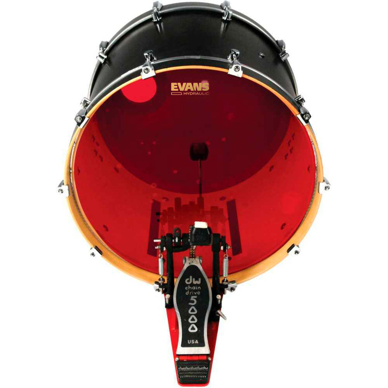 Parche Hidraulico Evans 22" Rojo, Bd22hr
